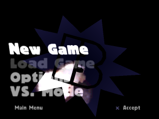 Boombots title screen for Playstation